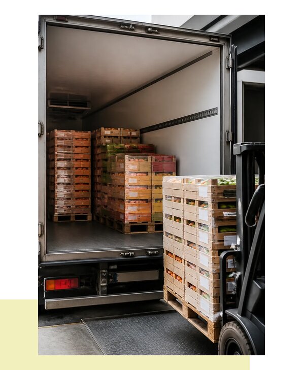 Перевозка сельхозпродукции на паллетах с доставкой в Дюртюли